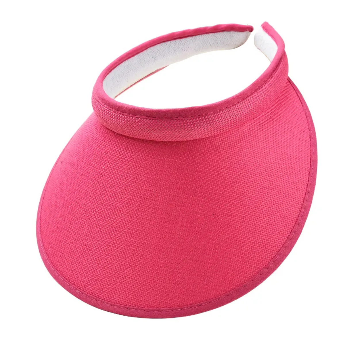 Lightweight Linen Visor Cap For UV Protection 16