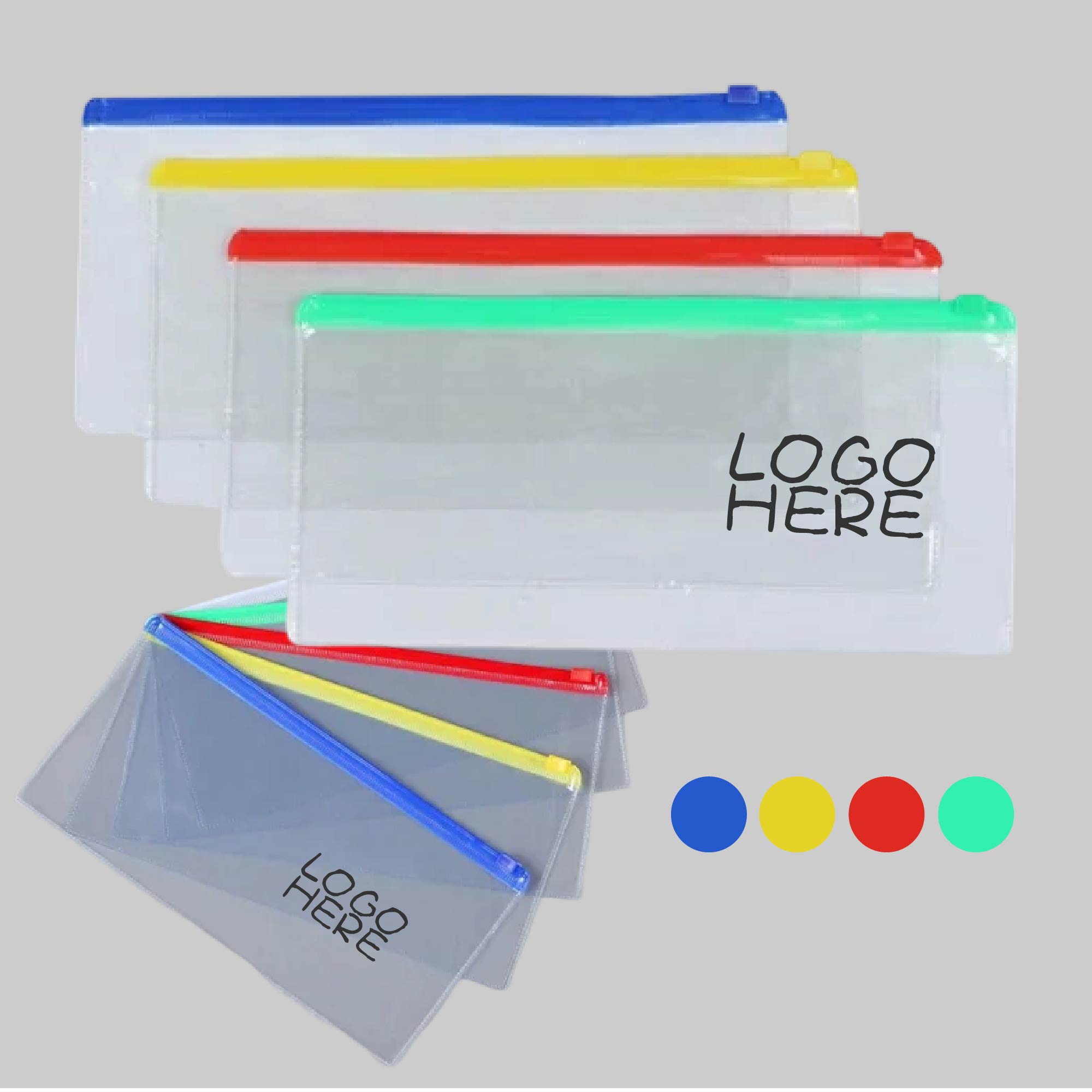 Clear PVC School Pouch 2