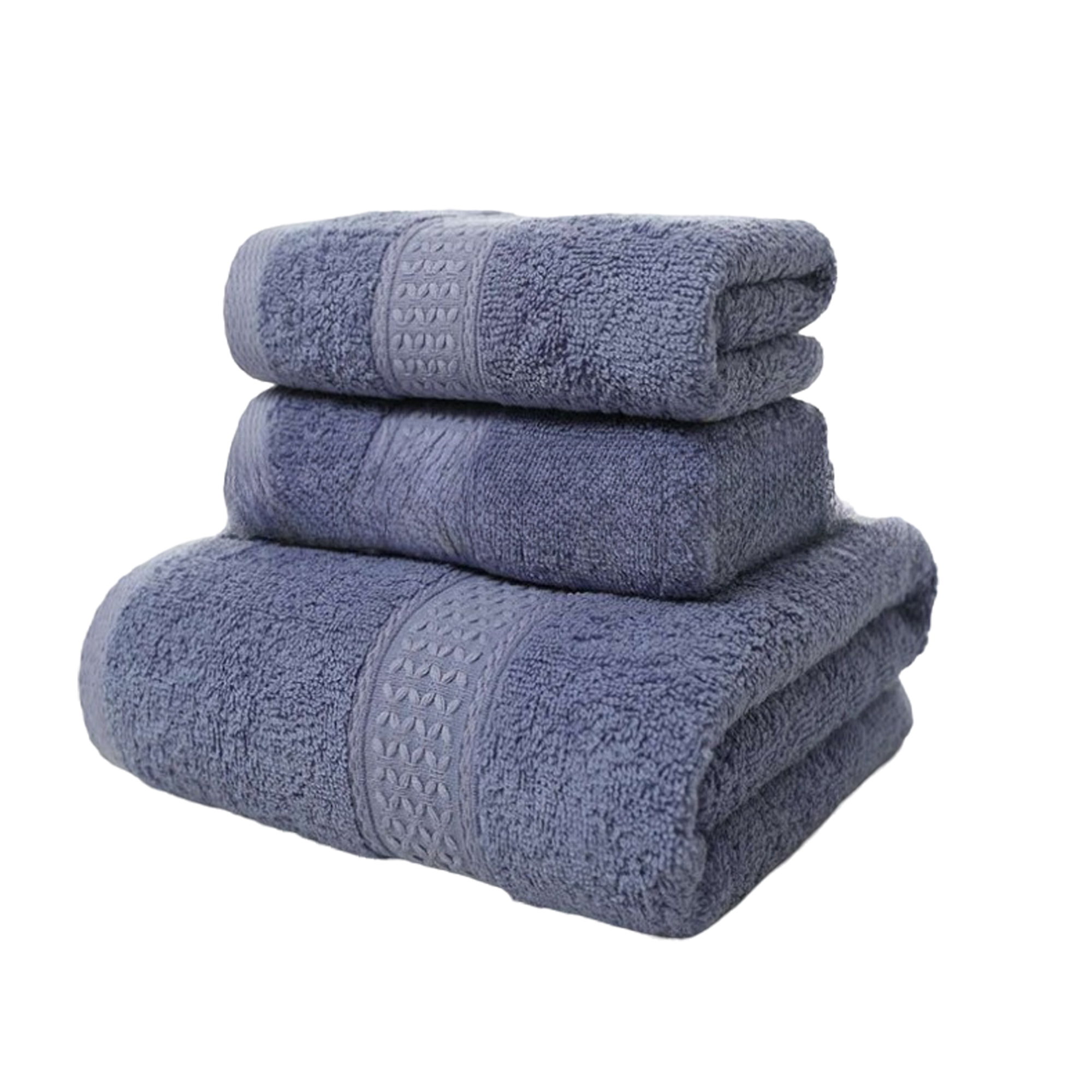 3-Piece Luxury Bath Towel Set 12