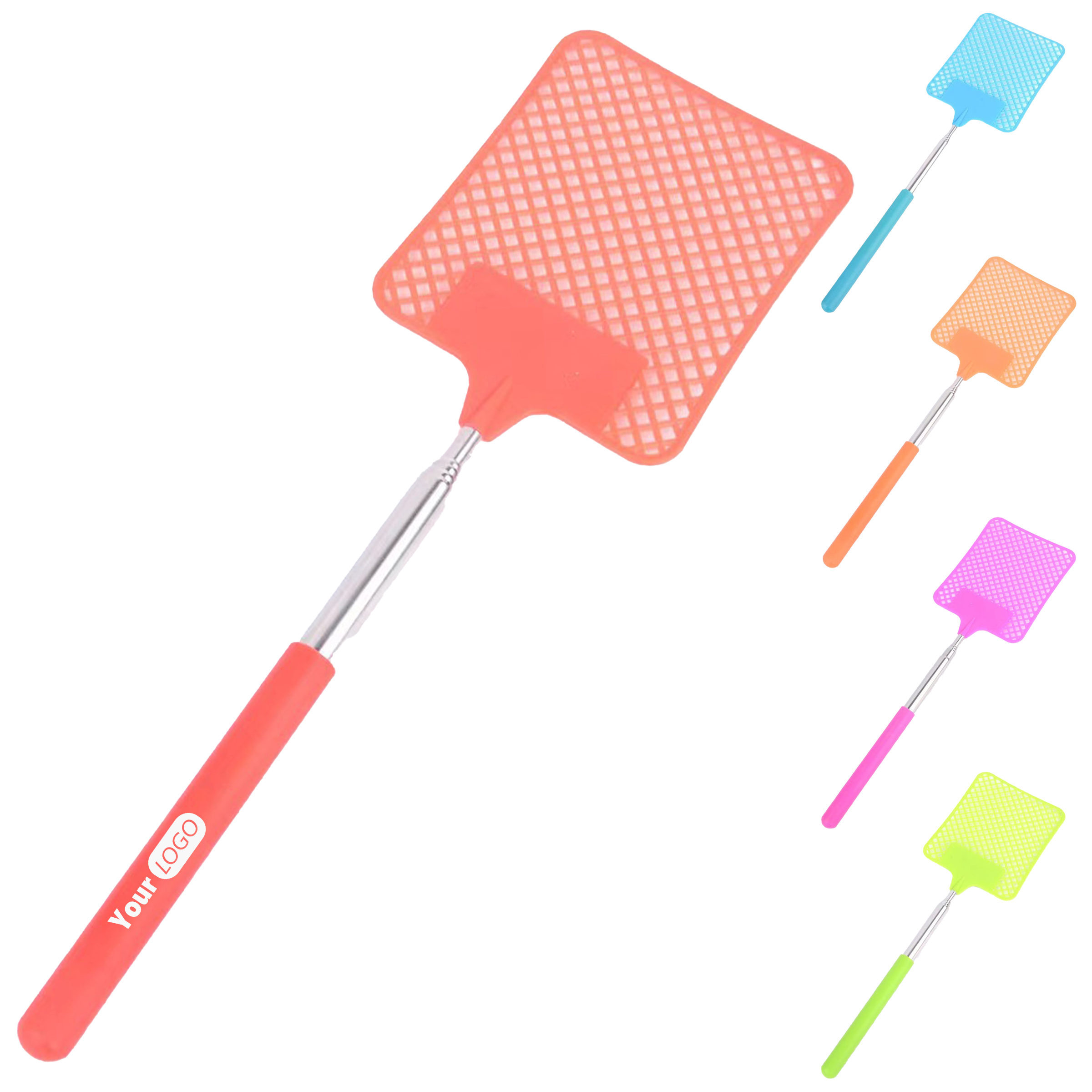 Stainless Steel Household Telescopic Fly Swatter 2