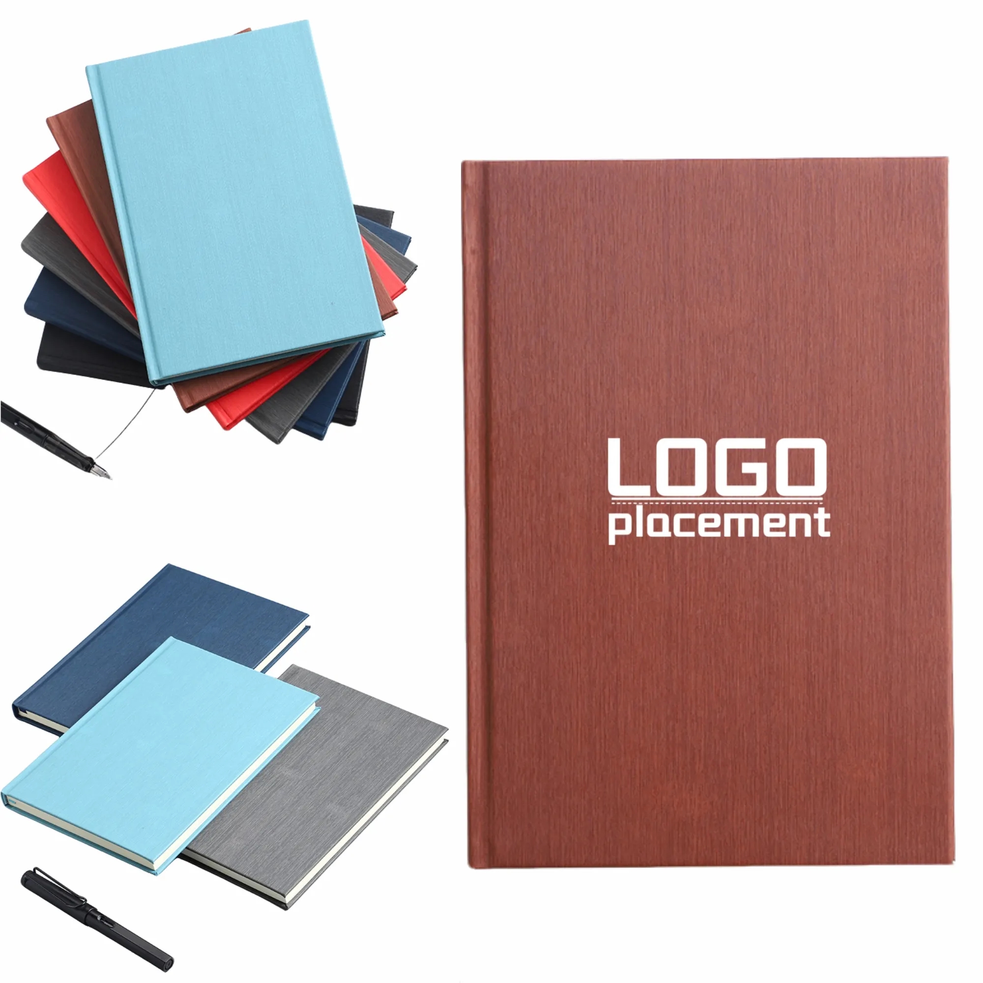 A5 Business Notebook, Color - Changing PU, Customizable Logo
