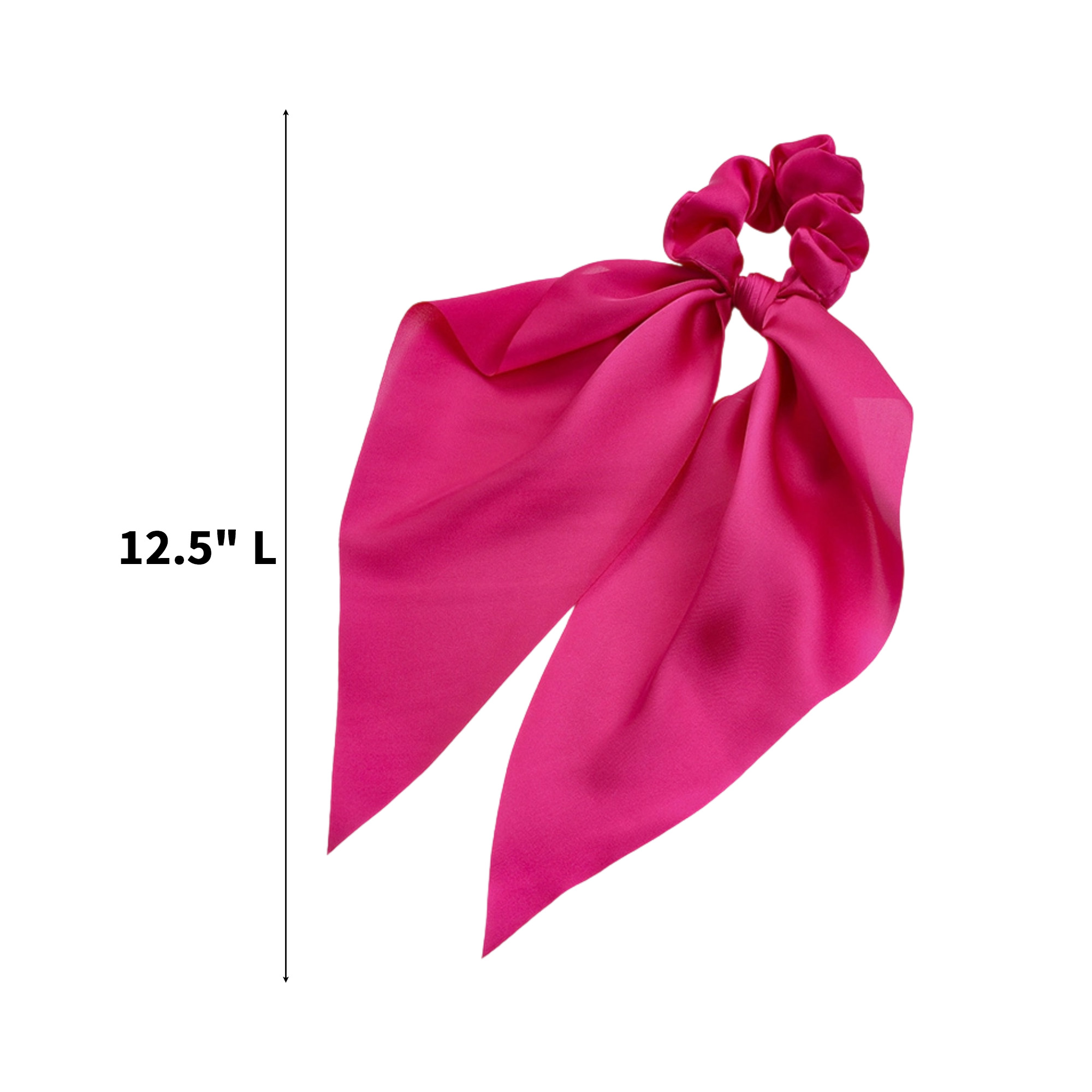 Polyester Hair Scrunchie With Heat Transfer Logo 4