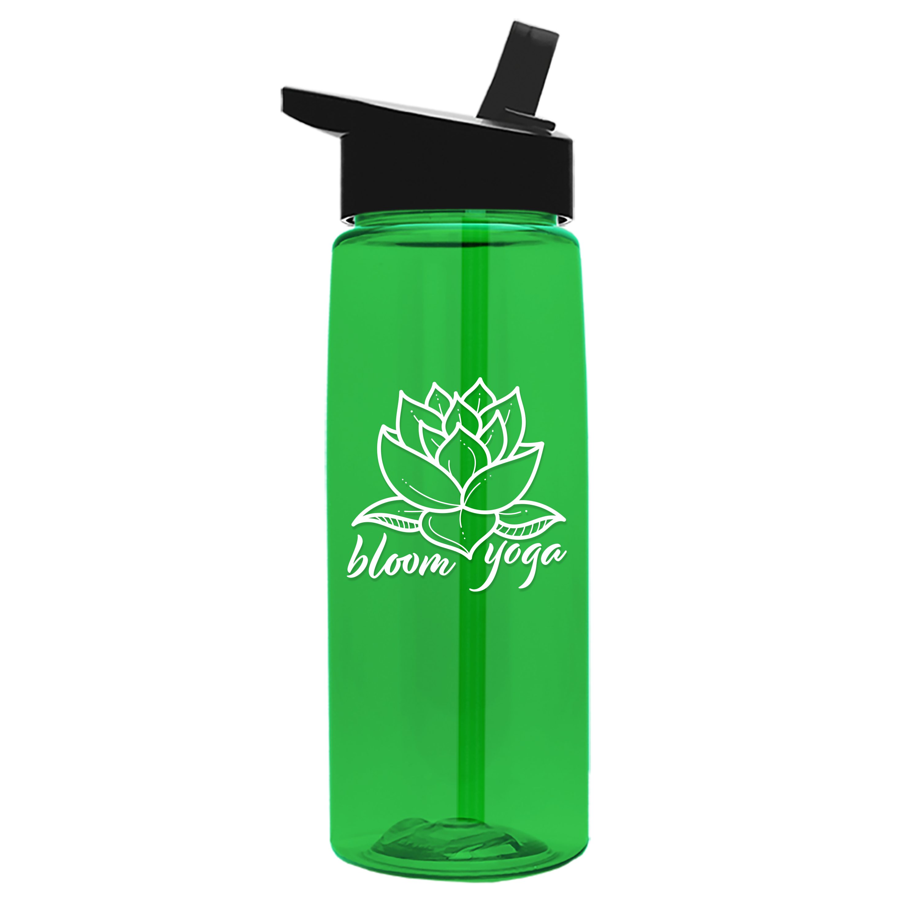 Garyline® Flair Tritan® Bottle with Flip-Straw Lid - 26 oz. 8