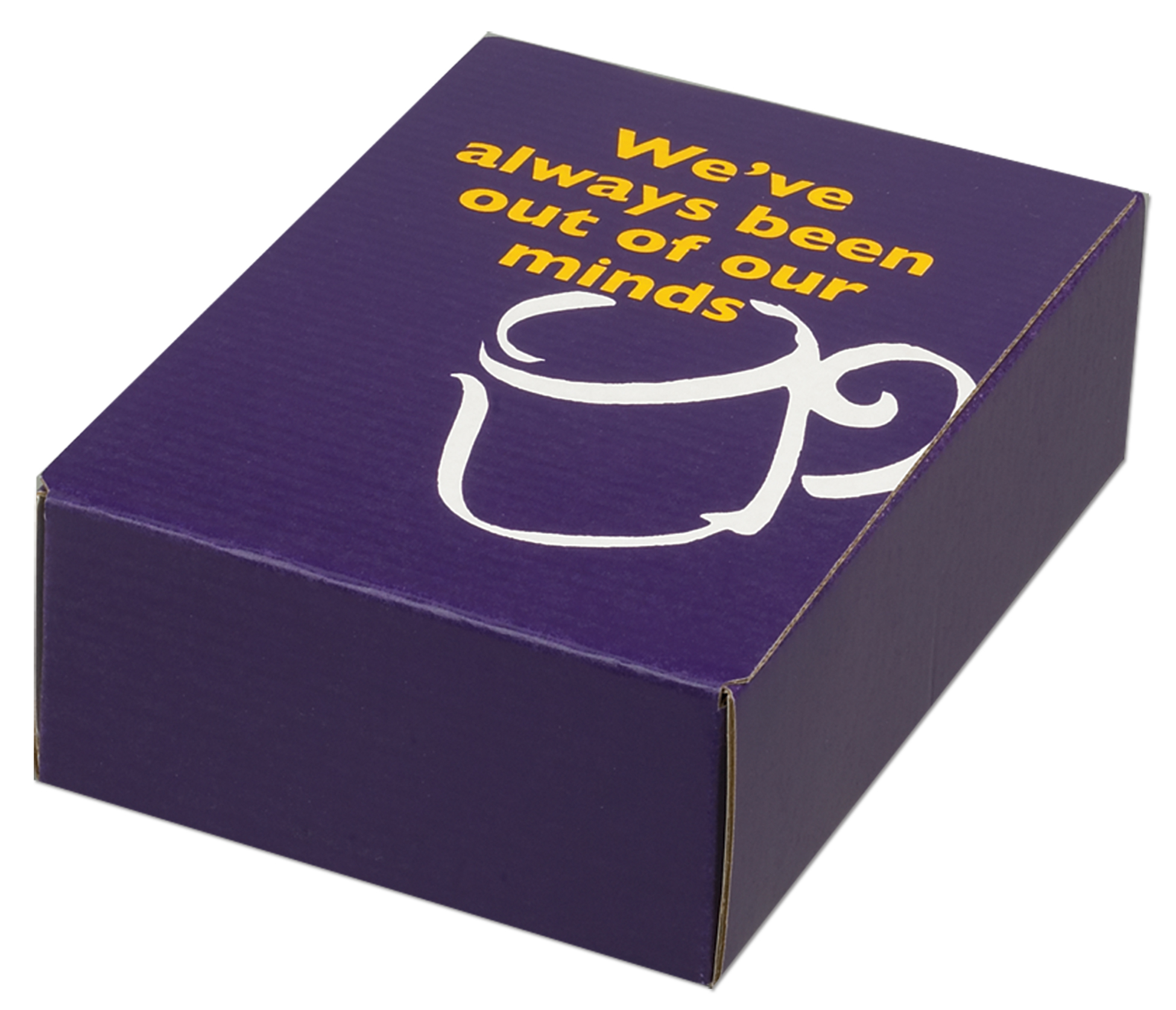 4" x 6 1/2" x 2" - E-Flute Outside Tuck Box 2