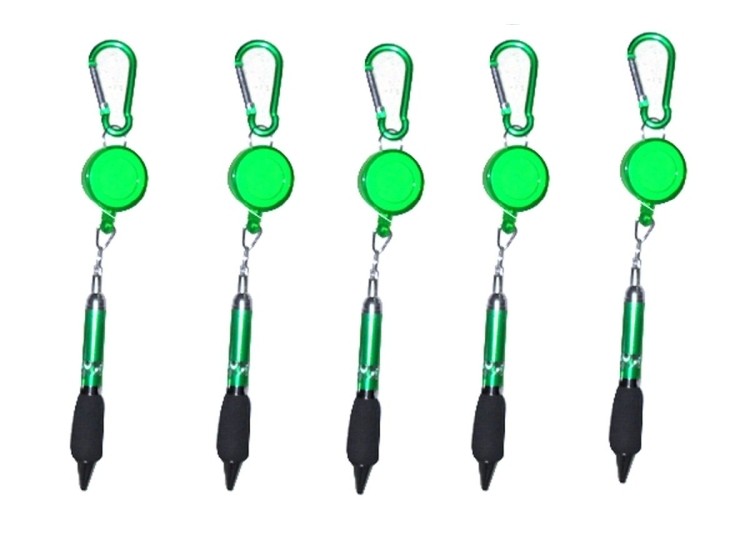 Retractable Carabiner Pen 2