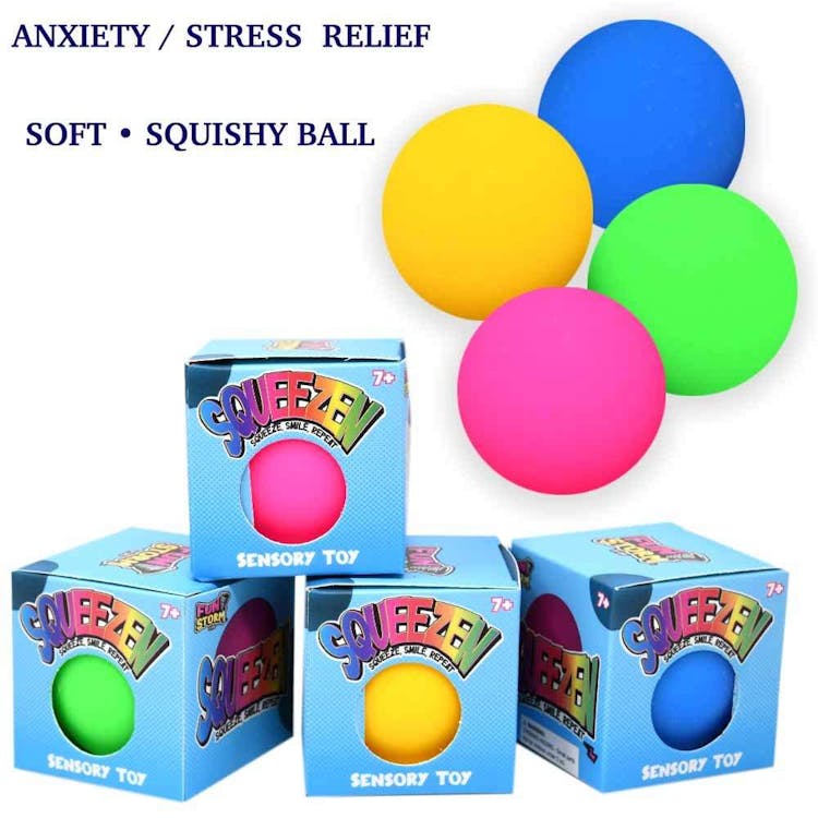 Stress Balls Assorted Colors - 2.75"