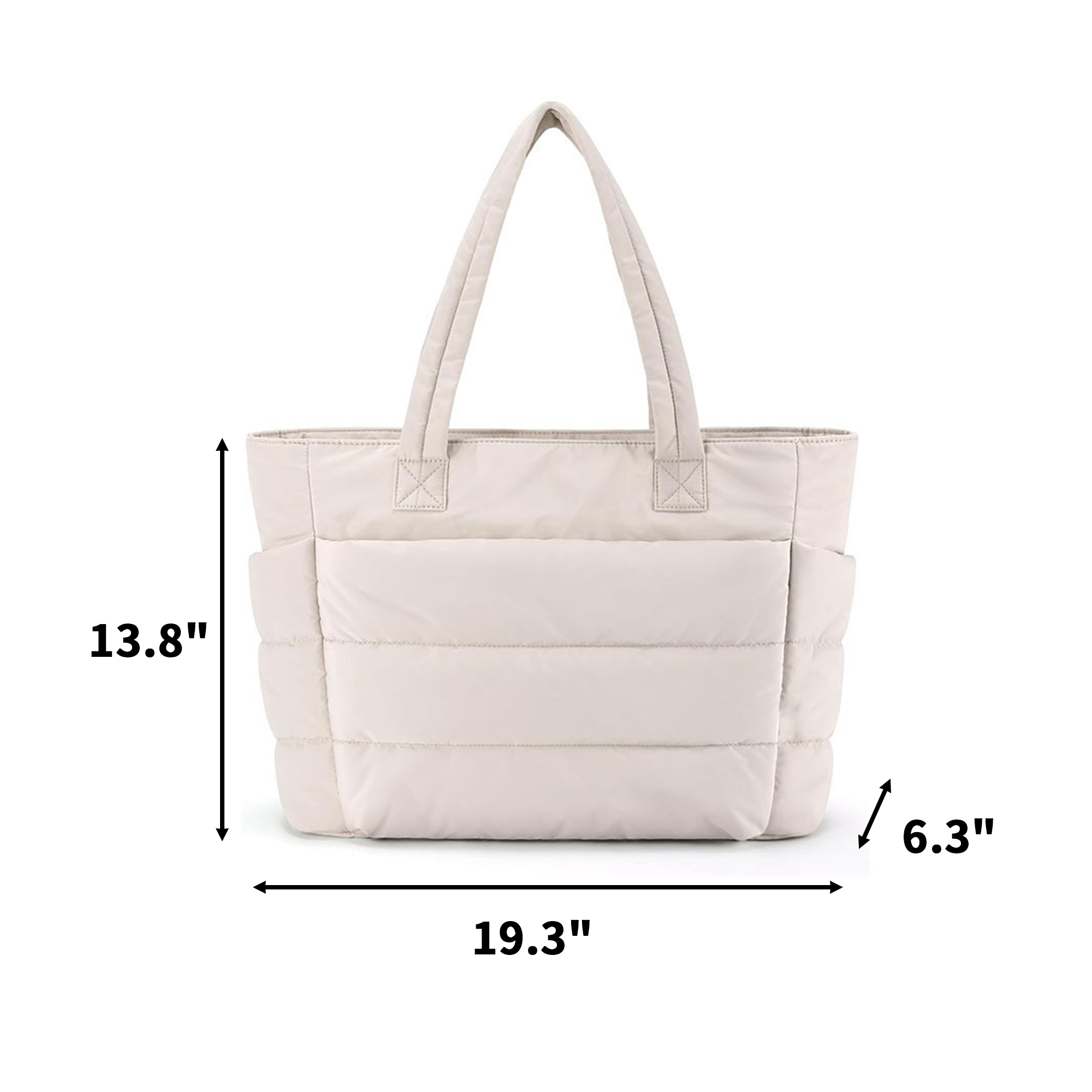 Lightweight Quilted Handbag With Soft Cushion Structure 3