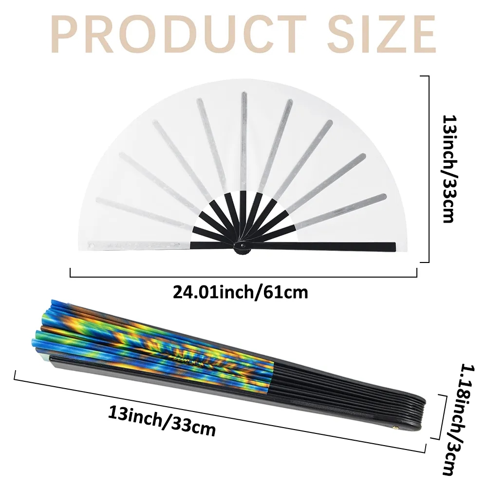 Bulk Custom Photo Text Dance Fans Wholesale Promotional 2