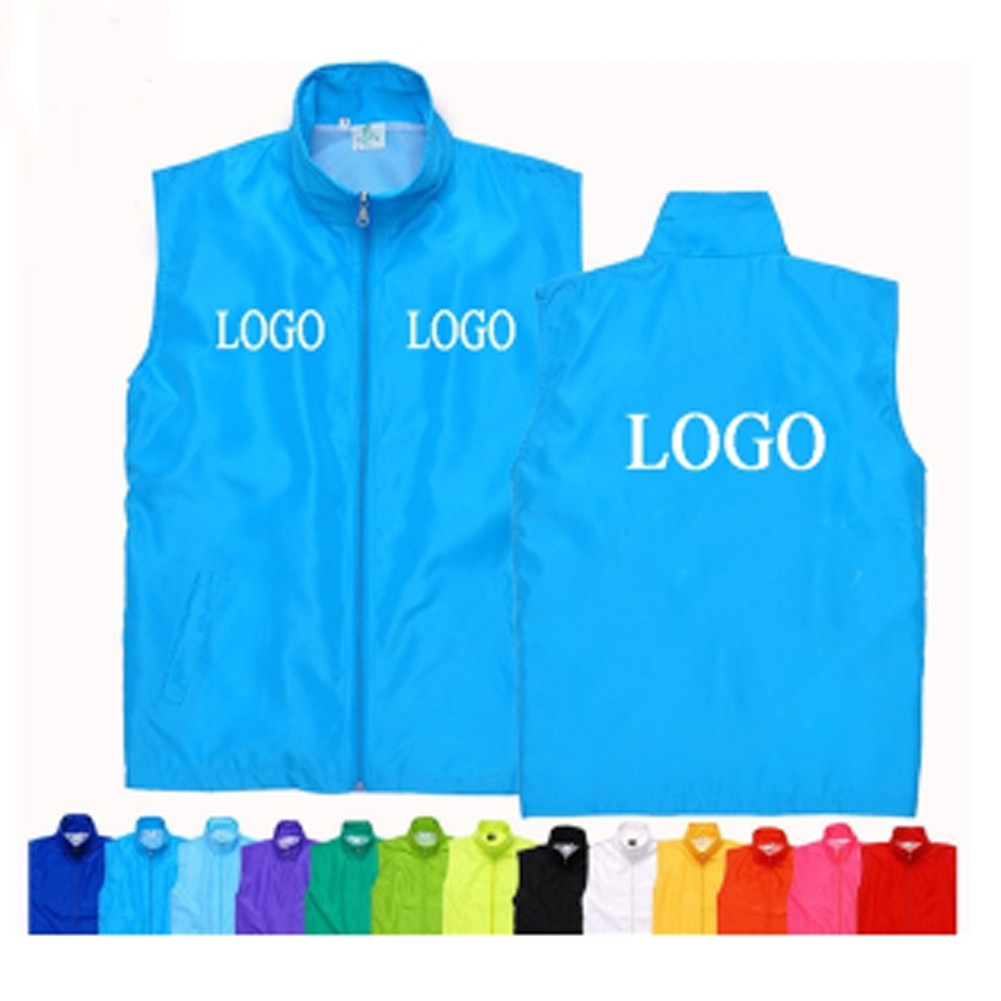 Polyester Unisex Advertising Volunteer Vest 1