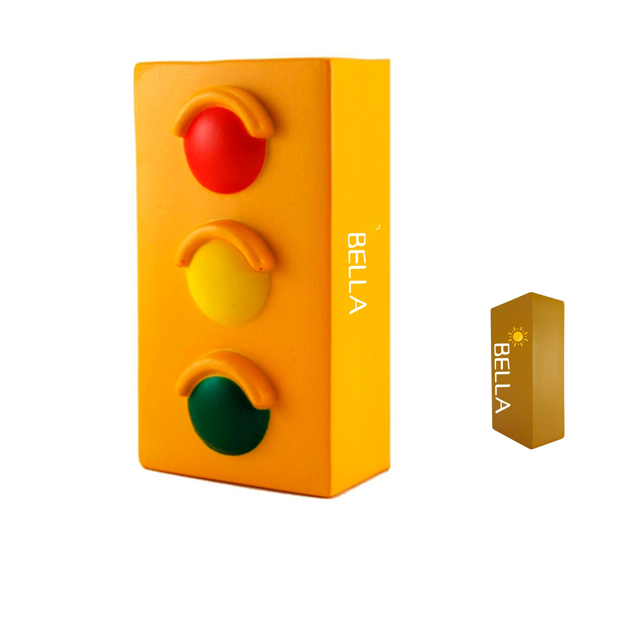 Yellow Traffic Light Stress Balls 1