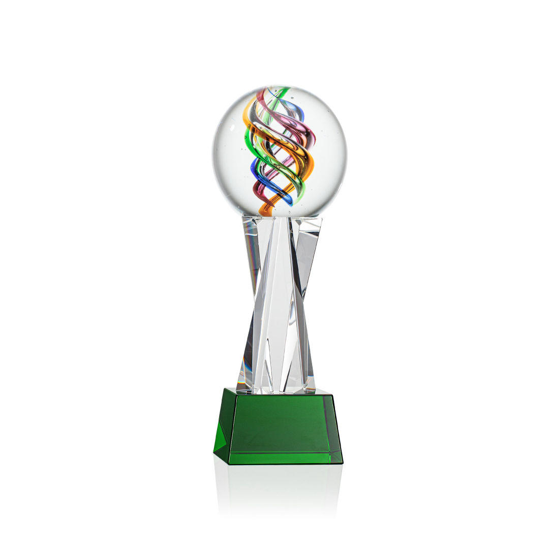 Galileo Award on Grafton Base - Green 5
