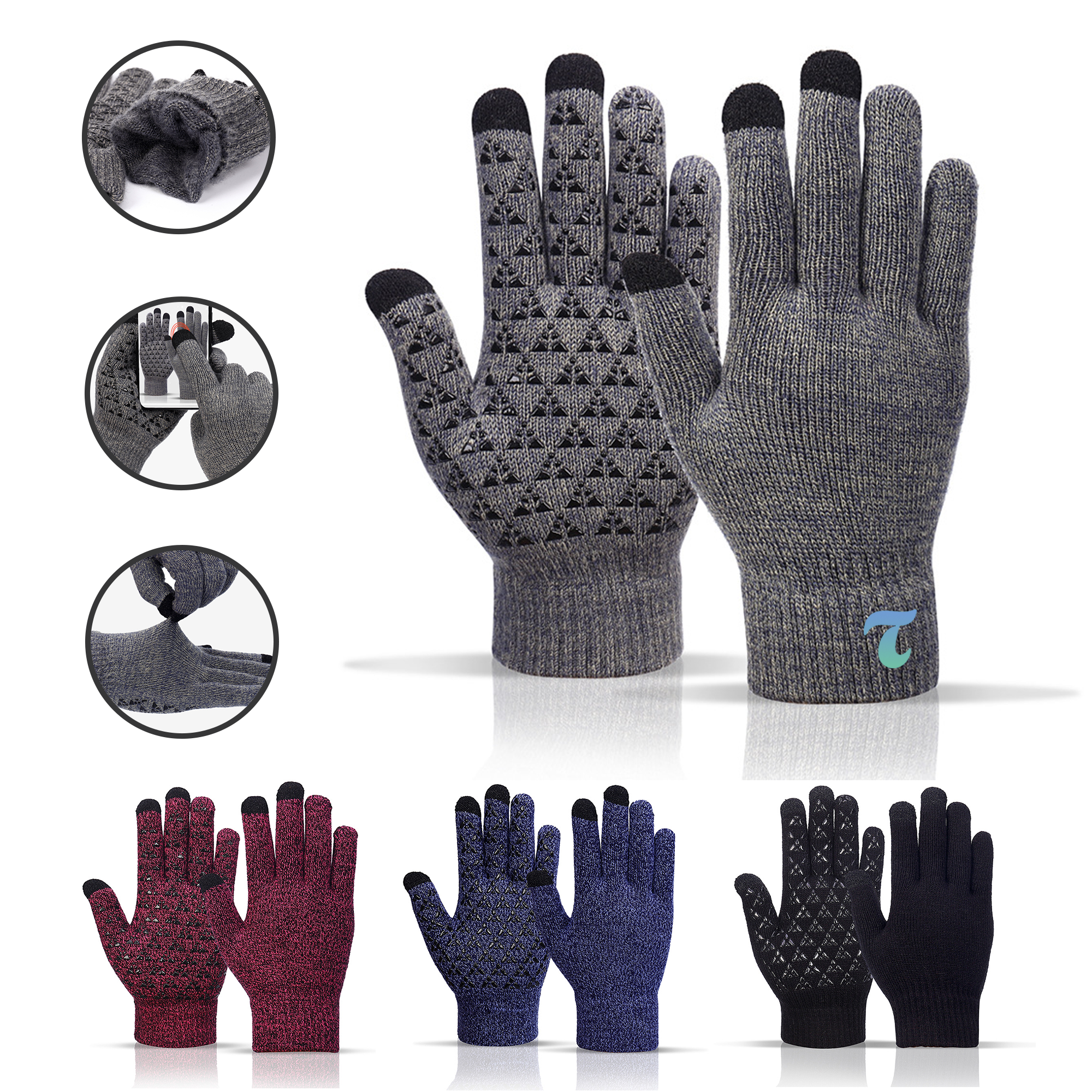 Thermal Soft Knit Lining Gloves MOQ20 2