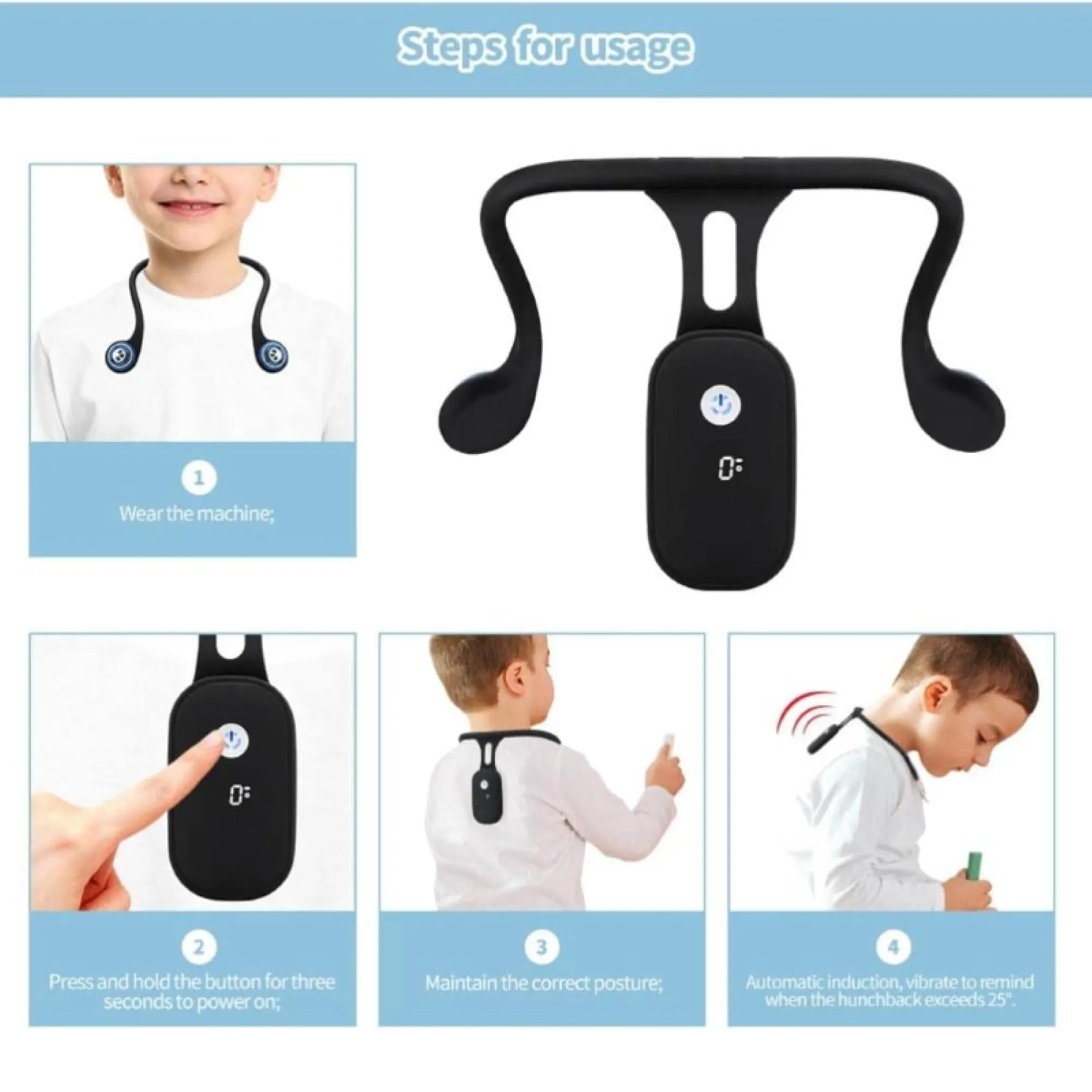 Silicone Invisible Teenage Body Correction Device 4