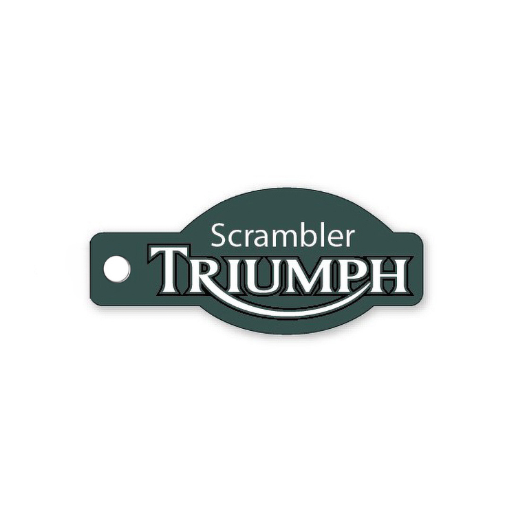 Custom PVC Key Tag / thermal lamination (6.1 to 7 sq/in) Full Colour