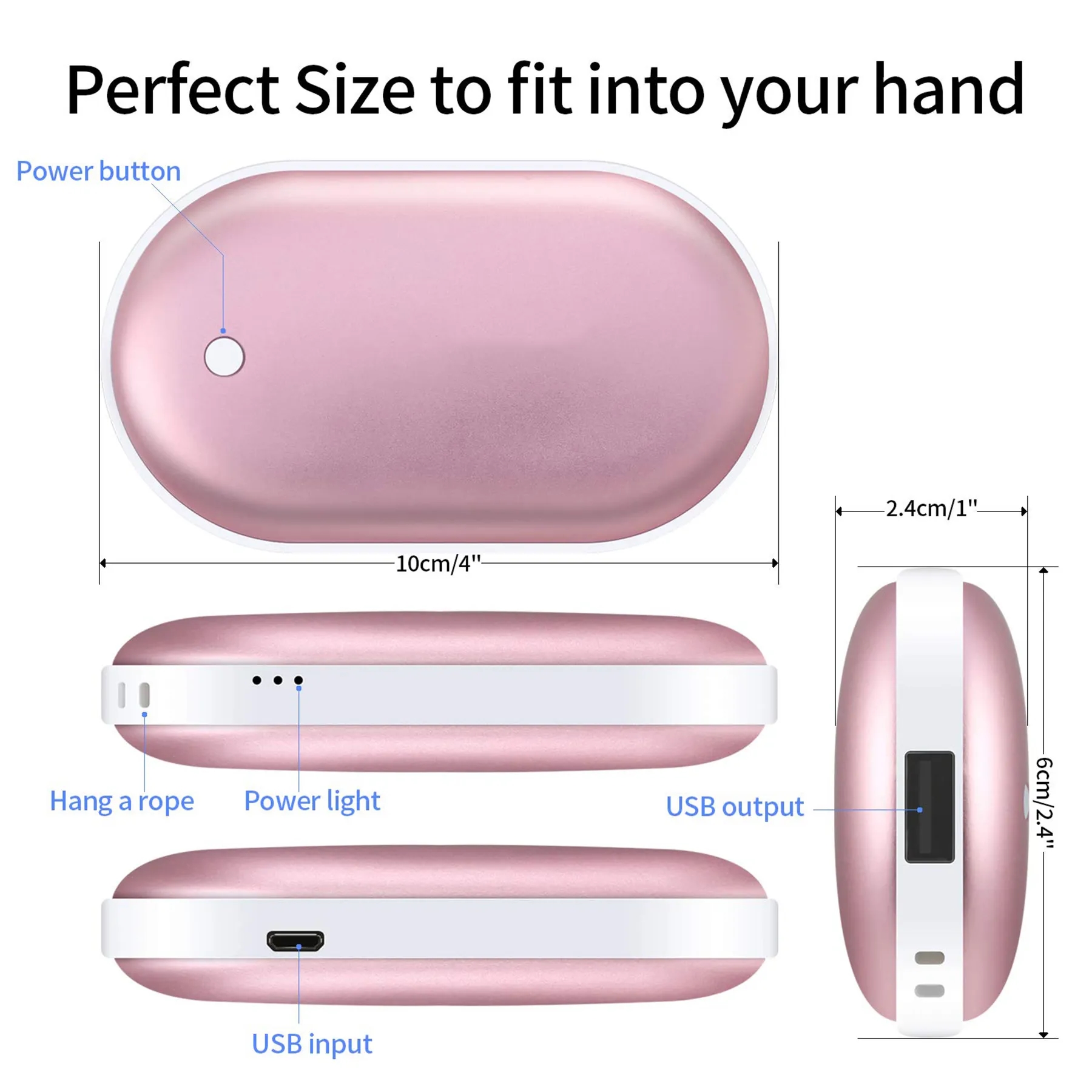 Hand Warmer/Charging Treasure All In One 3