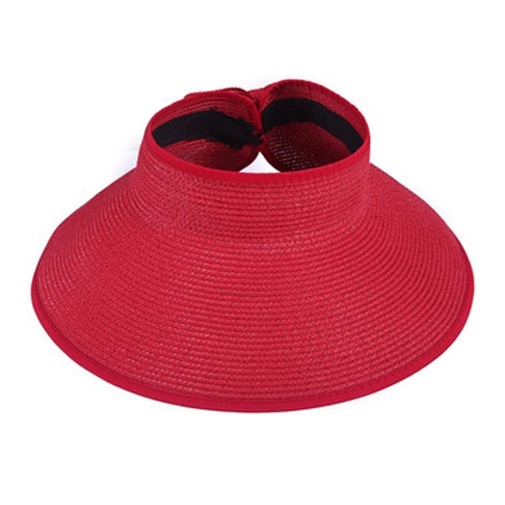 Foldable Cool Straw Hat With Large Brim 12
