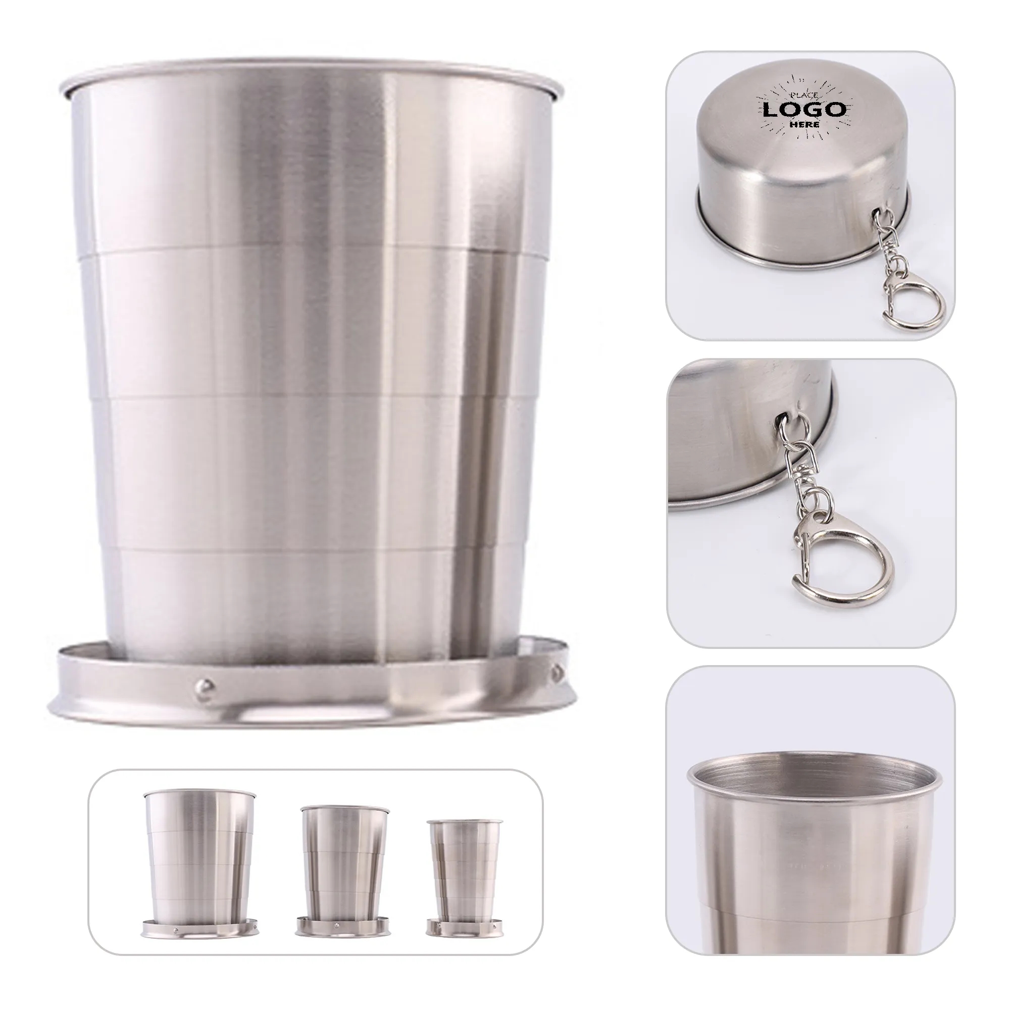 Stainless Steel Folding Cup 2
