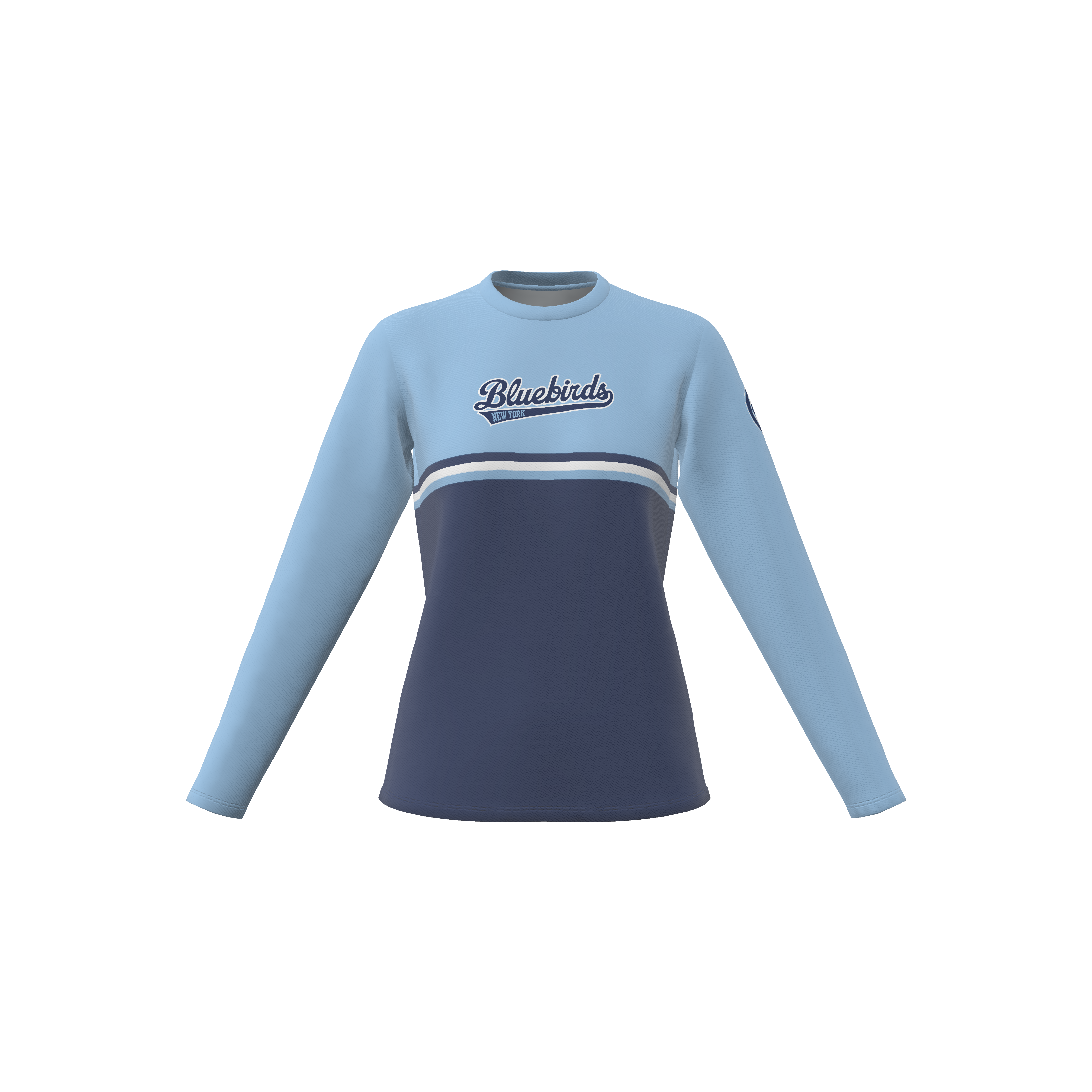 Women's Blitz Long Sleeve Crew Neck T-Shirt - Dynapin 2