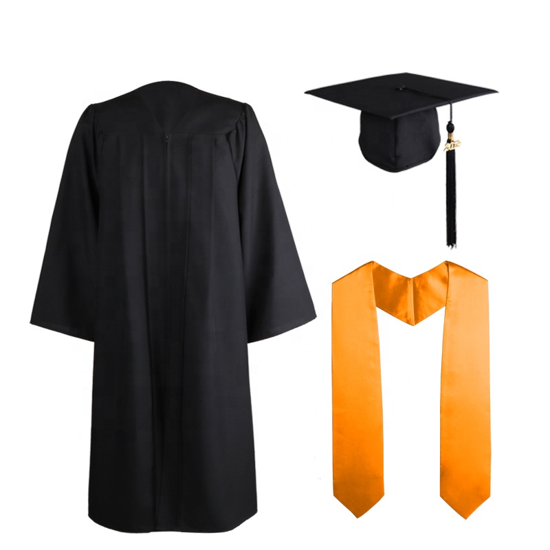 University Graduation Cap and Gown 1