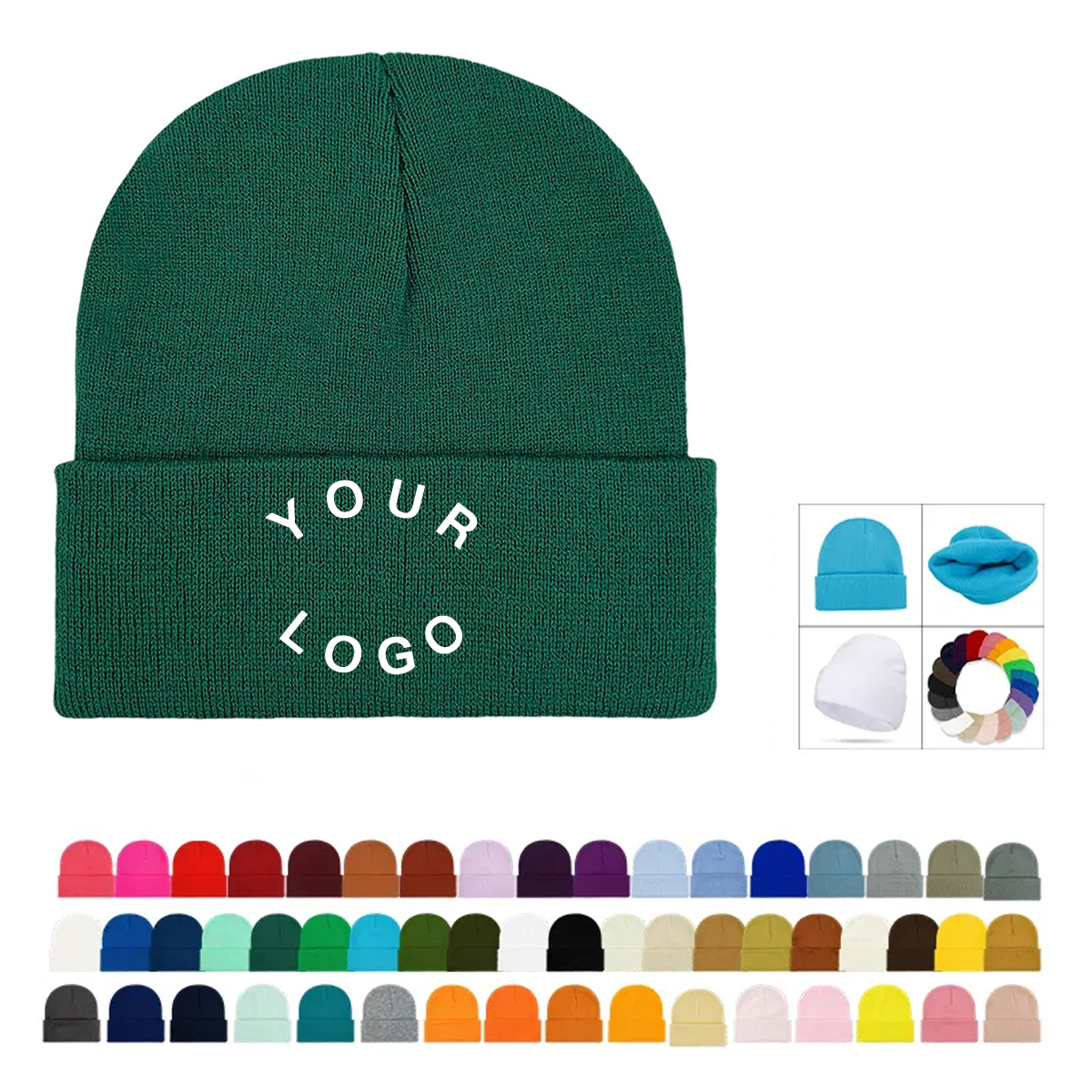 Cozy Acrylic Beanie for Toddlers and Youth 5