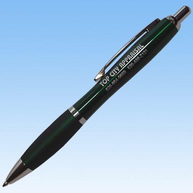 CURVE GLOSSY GREEN W/ CHROME TRIM 1