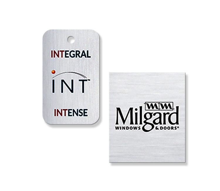 Full color/industrial metal plates 0-3 sq" 2