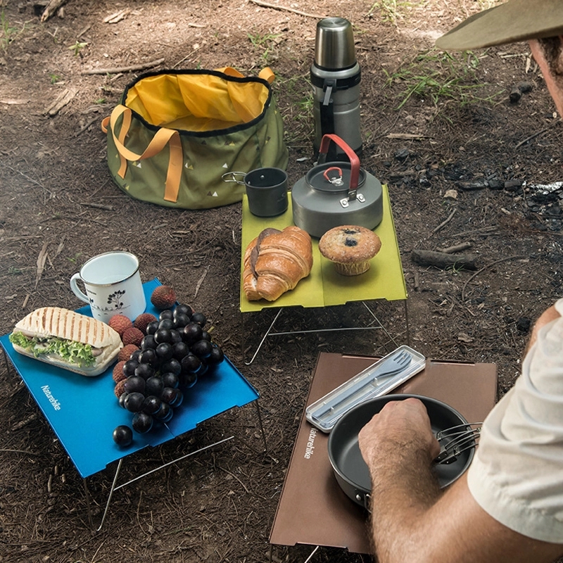 Portable Mini Aluminum Alloy Camping Folding Table 5