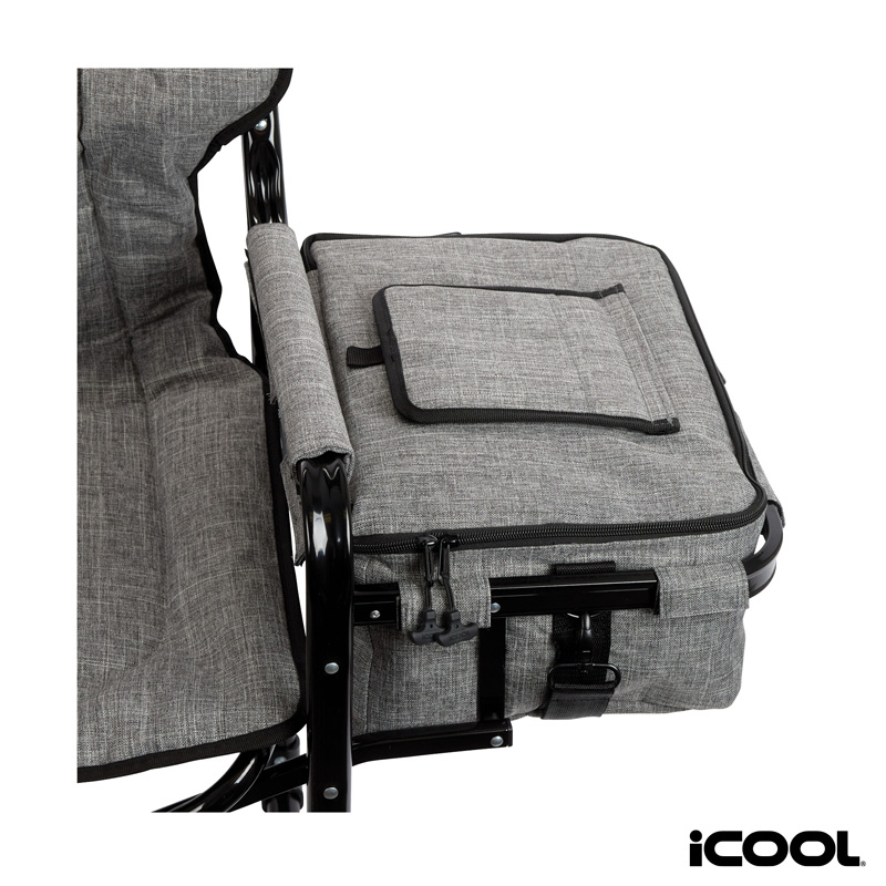 iCOOL Twin Peaks Deluxe Camping Chair With 18-Can Cooler 68