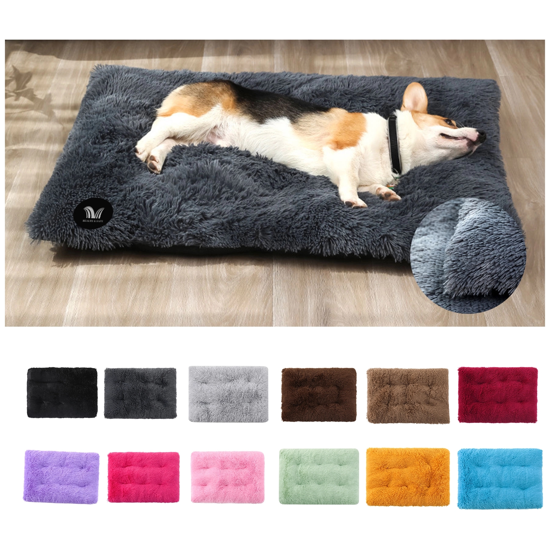 Pet Products Cat Dog Bed Crate Pad Blanket Mat 6