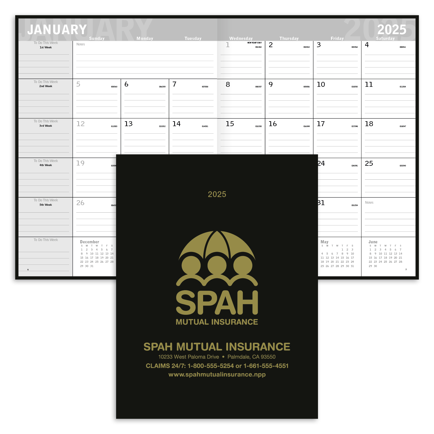 Triumph® Calendars Classic Monthly Planner 15