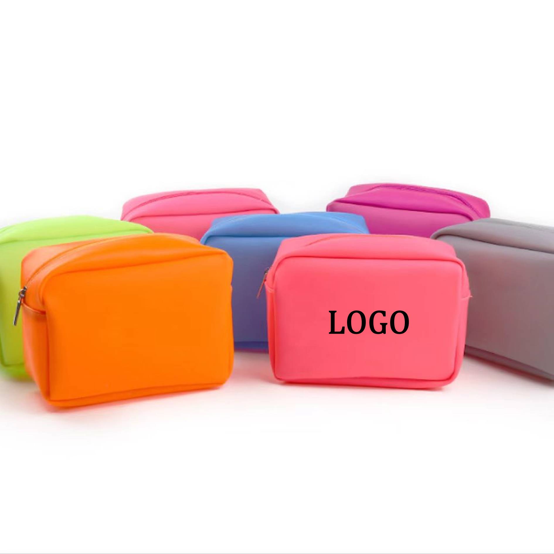 Silicone Zippered Makeup Bag 2