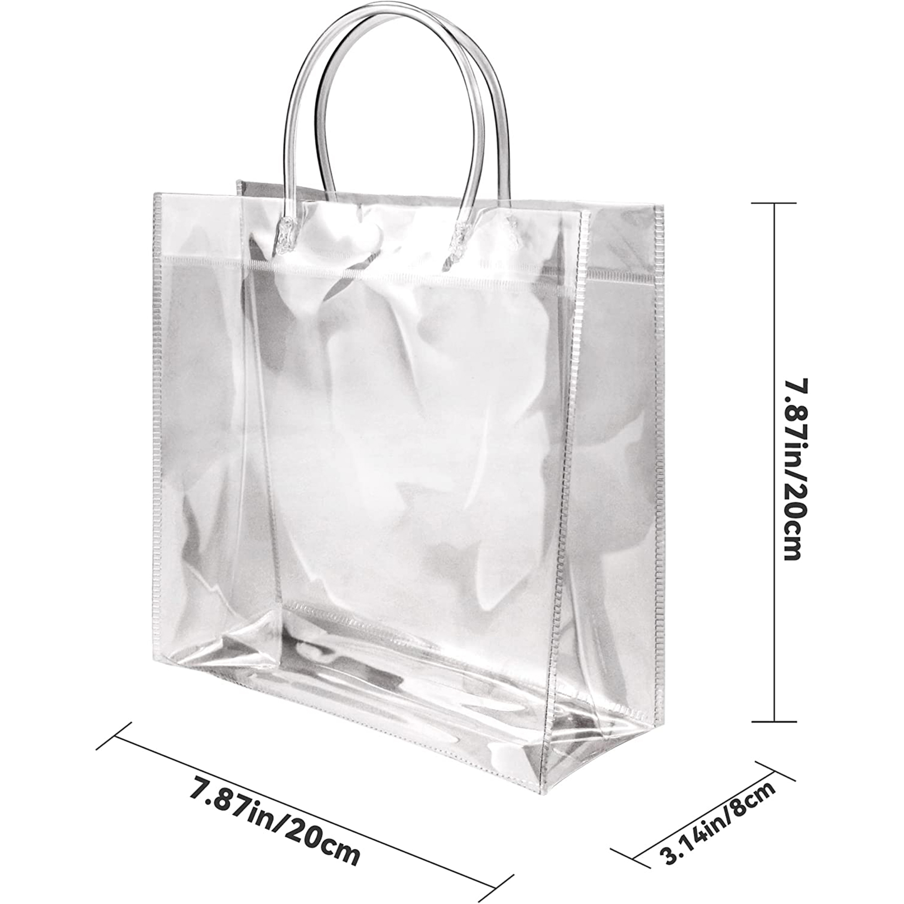 Clear Plastic Gift Bag