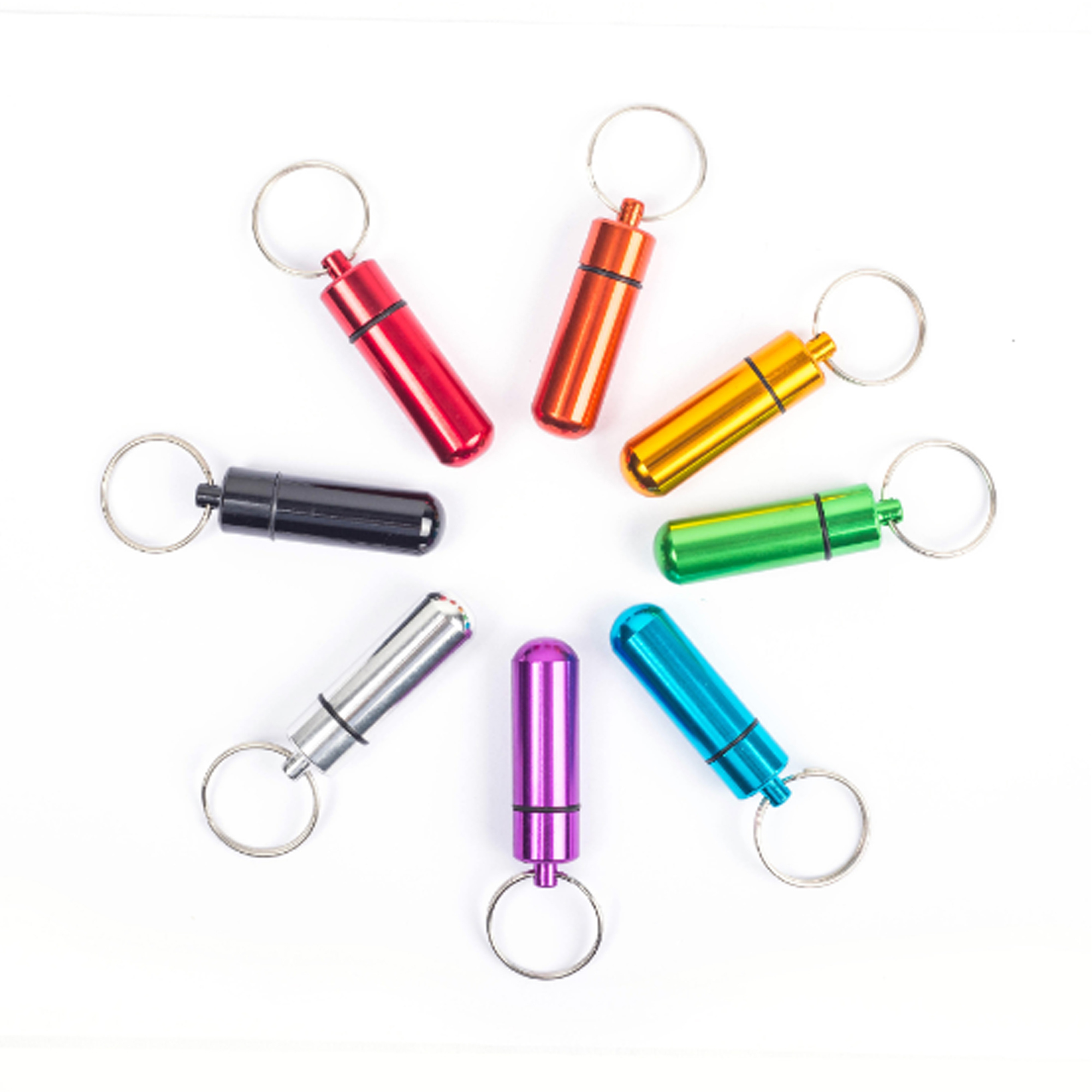 Portable Pill Box with Keychain 3