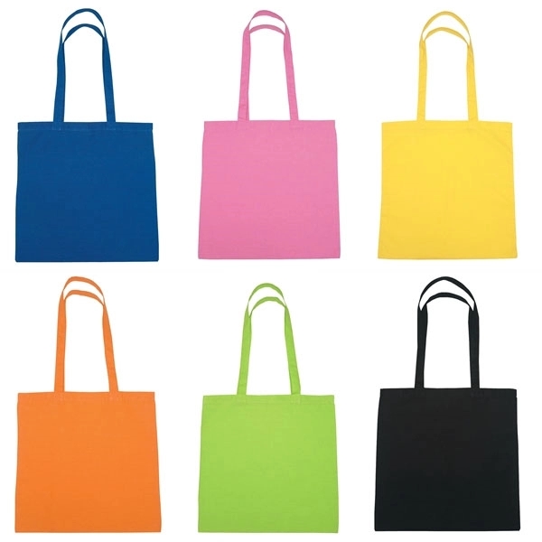 Value Cotton Natural Tote - 15" x 15" 3