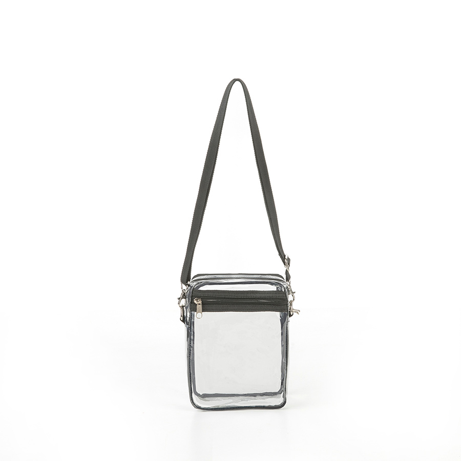 ClearPass Clear Crossbody Bag 6.5" x 2.5" 9