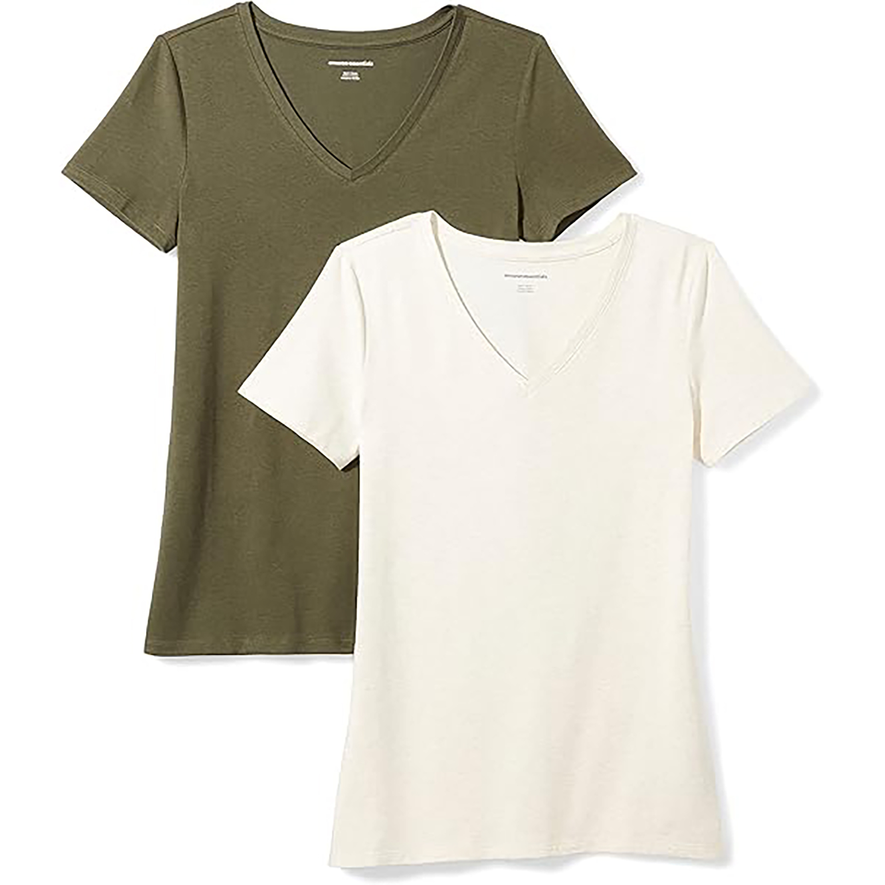 Women's Classic V Neck T Shirt 21