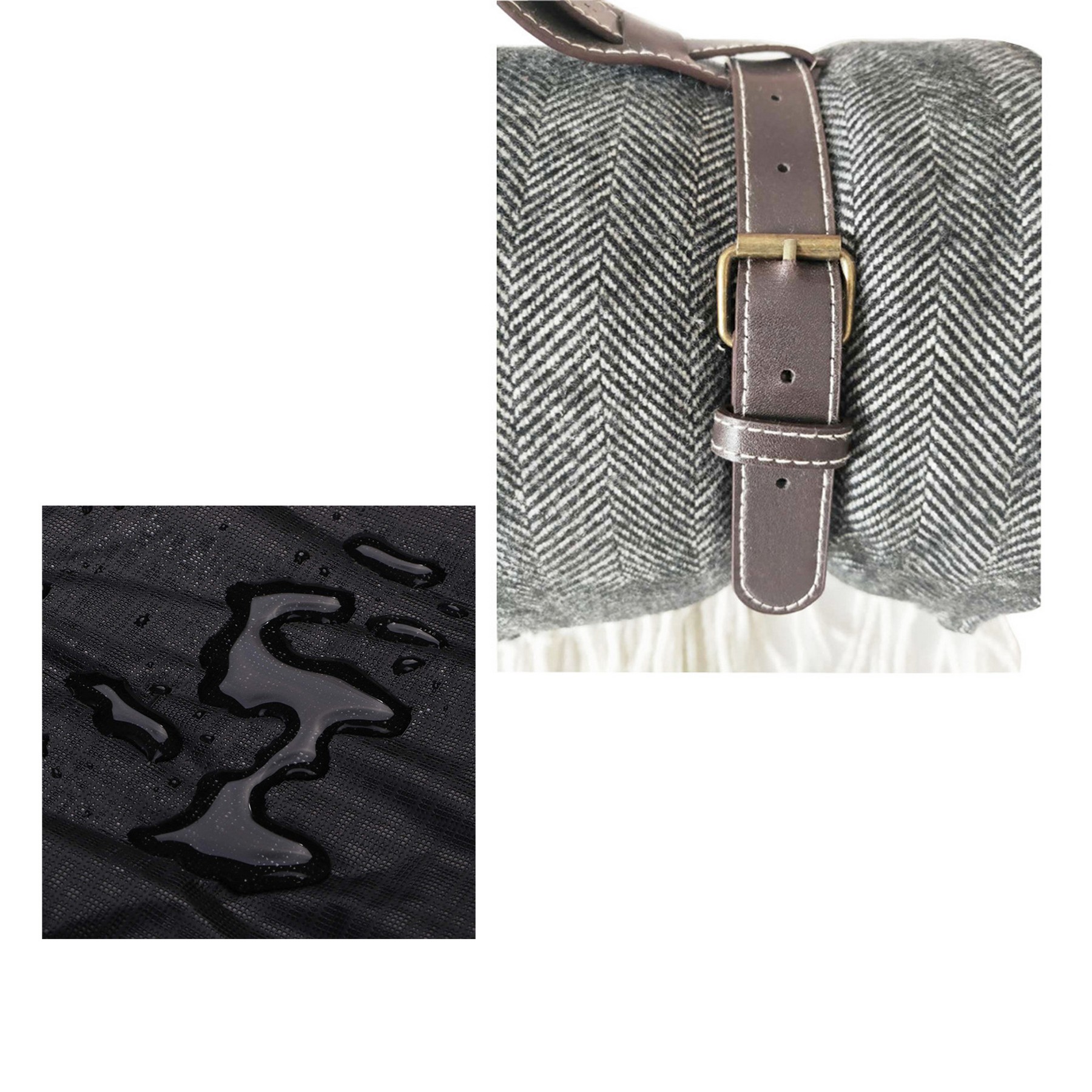 59 X 78.7 Inch Outdoor Waterproof Oxford Cloth Picnic Mat 3