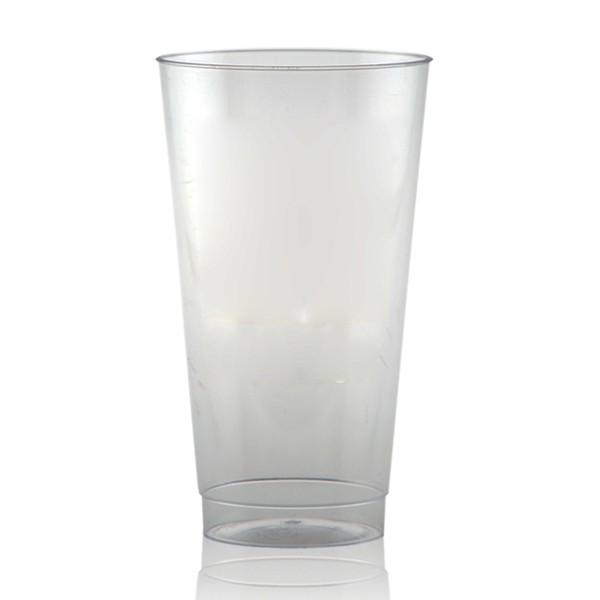 16 oz Hard Plastic Smooth Cup Clear Tradition Print 3