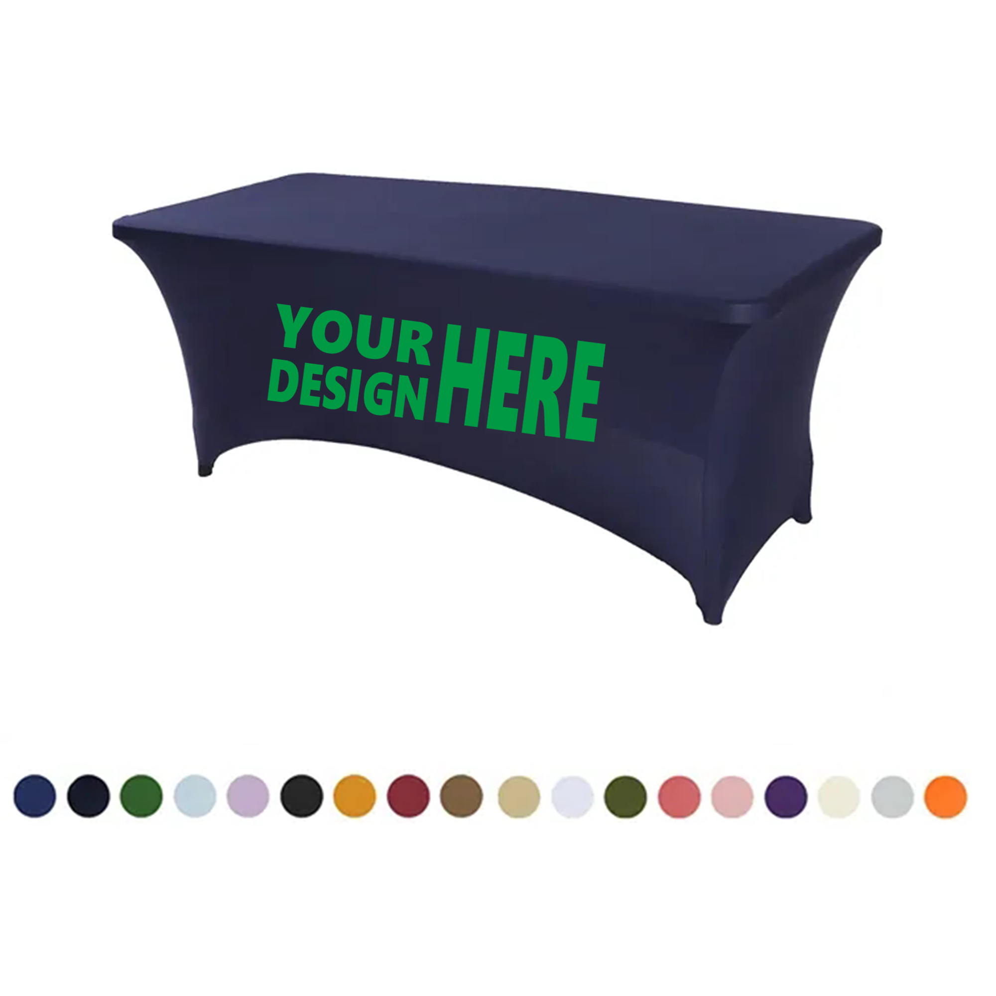 6FT Rectangular Banquet Tablecloth 4