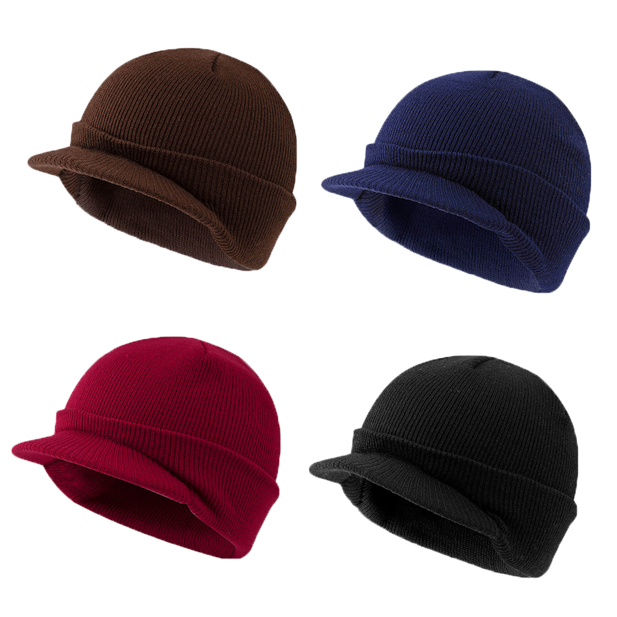 Acrylic Knit Baseball Cap 4