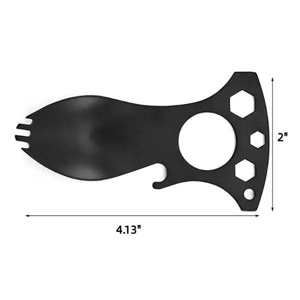 Multi-Tool Camping Spoon & Fork 7