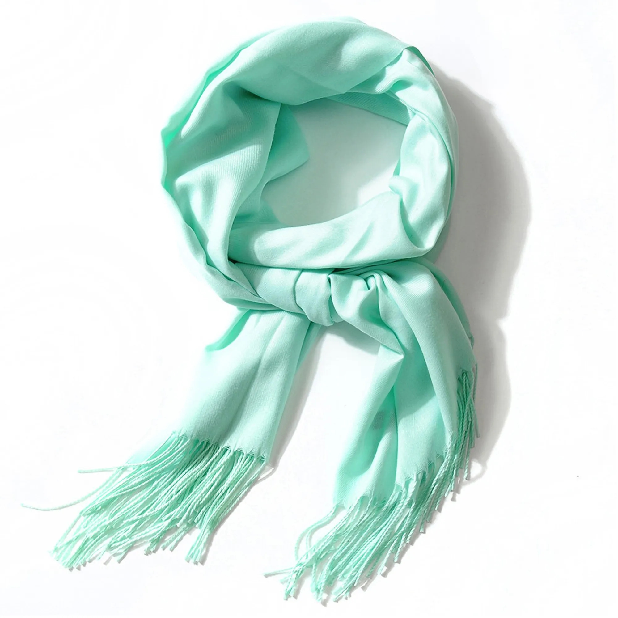 Soft Cashmere Scarf w/Fringes MOQ 50 PCS 7