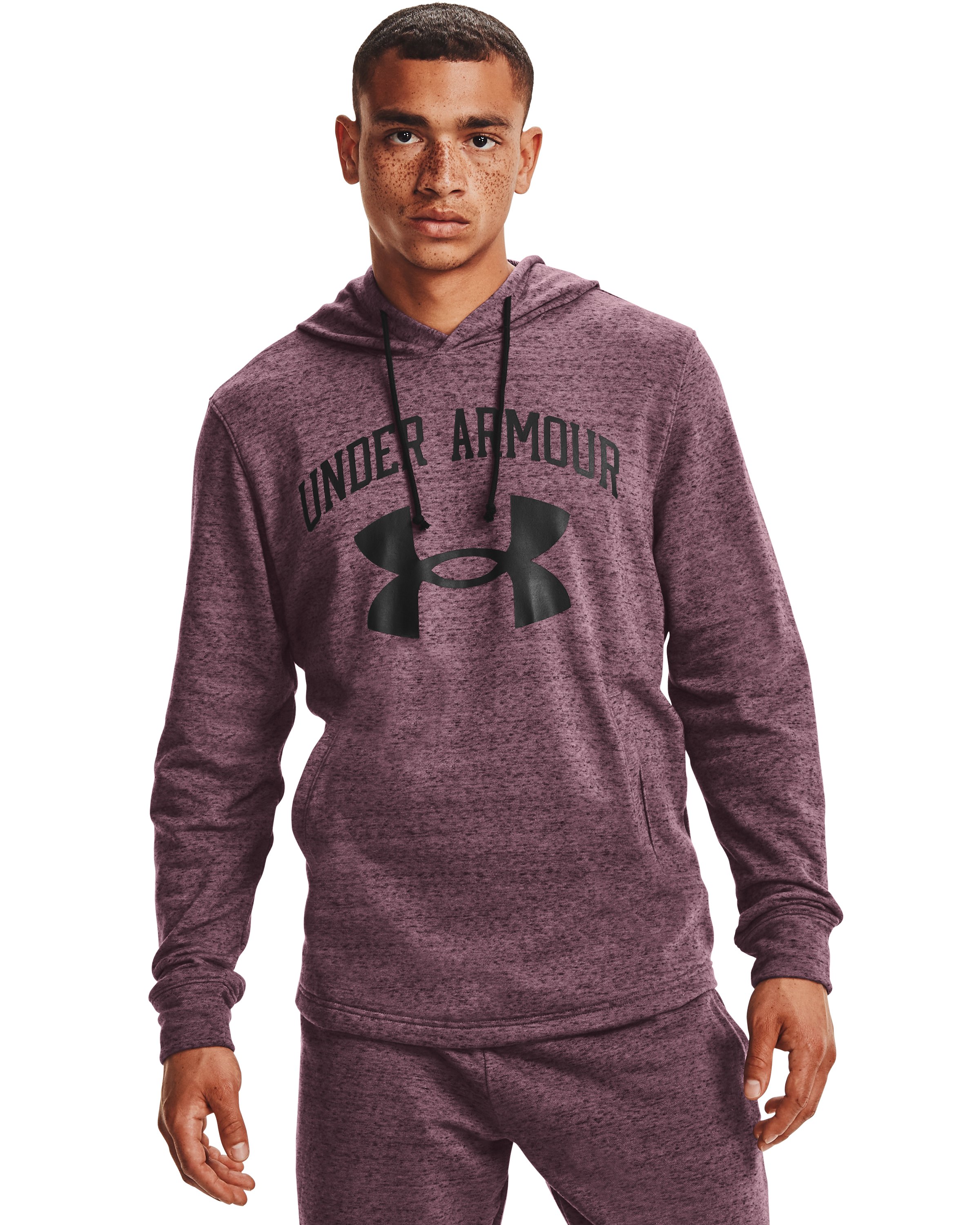 UA Rival Terry Big Logo Men's Hoodie 7