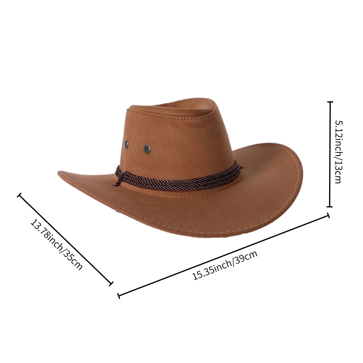 Classic Western Cowboy Hat for Outdoor 10