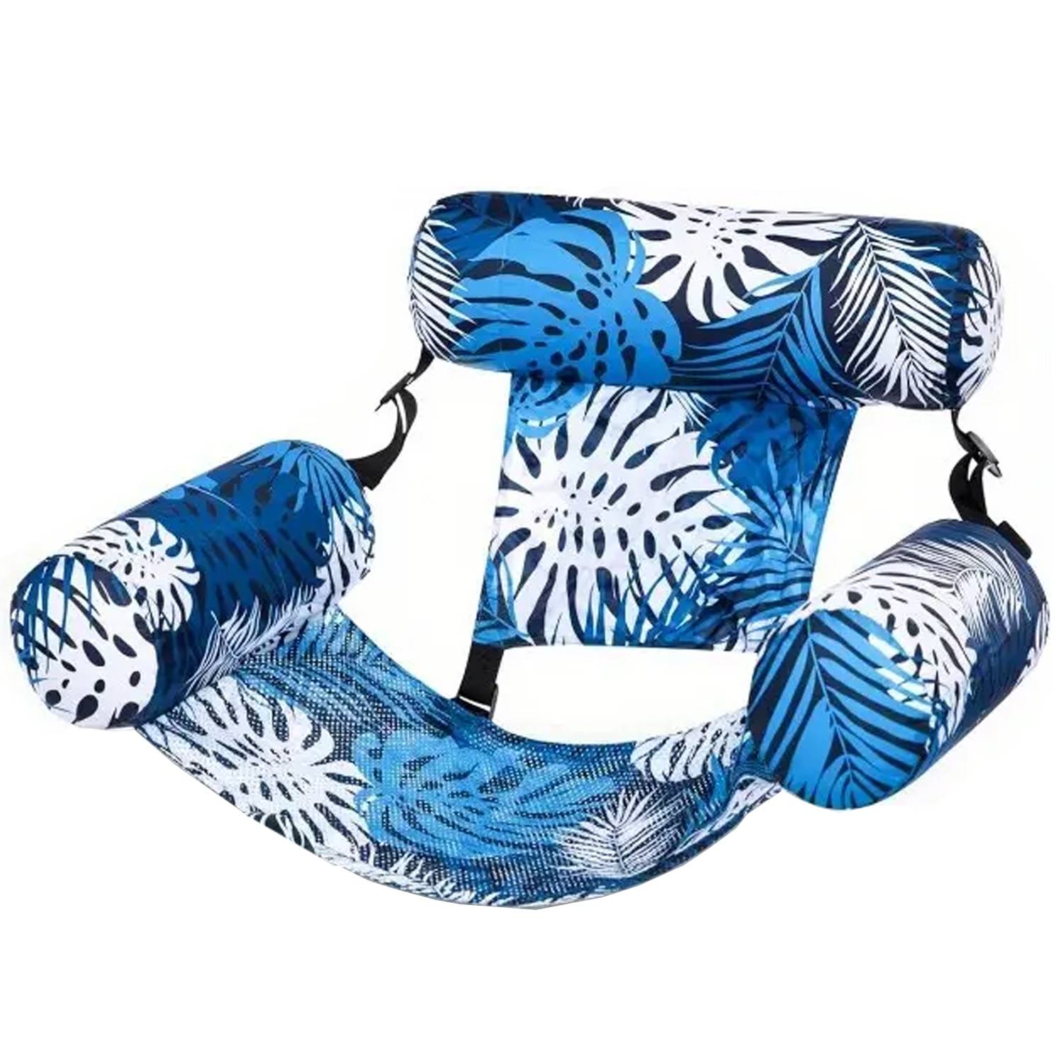 Inflatable Heavy Duty Sunbathing Floating Pool Lounge Chair 5