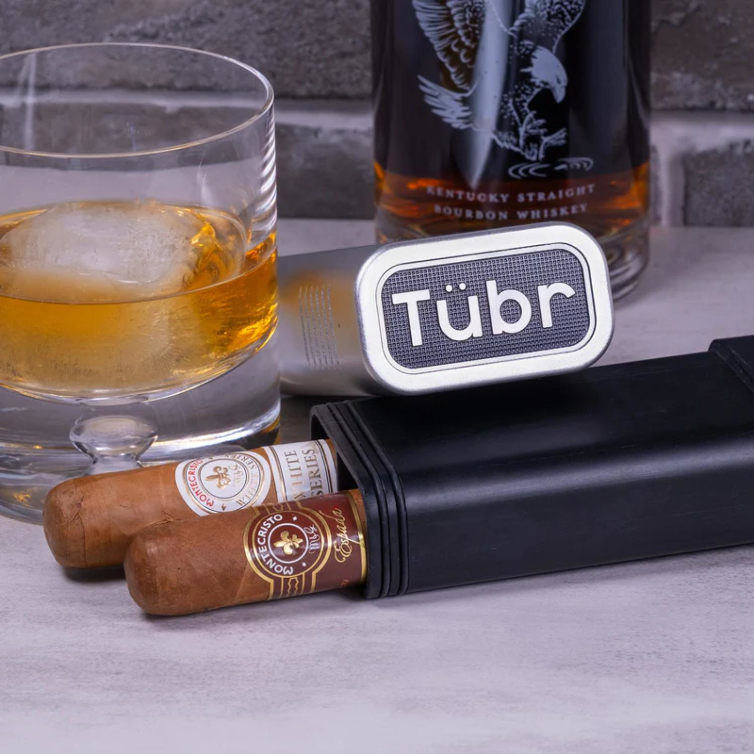 Tübr® Gordo Alümen Premium Anodized Aluminum Travel Cigar Case 4