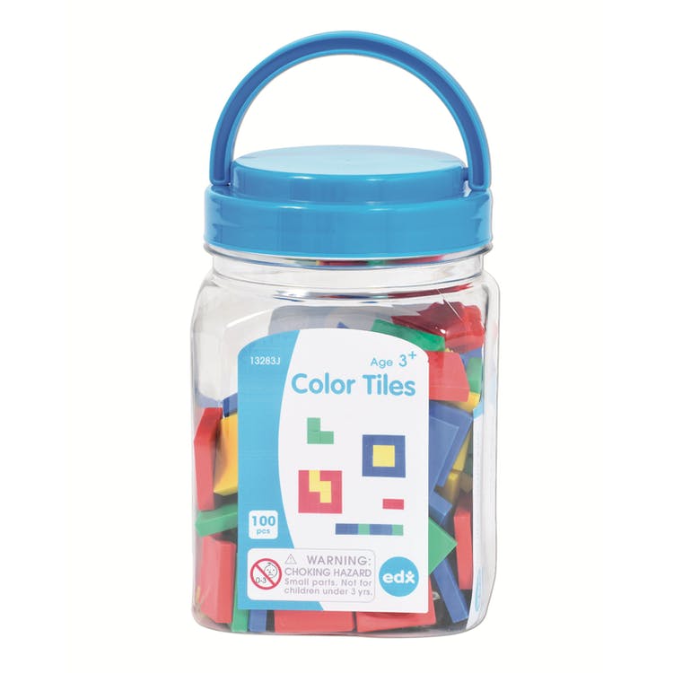 Color Tiles - Mini Jar Set of 100 2