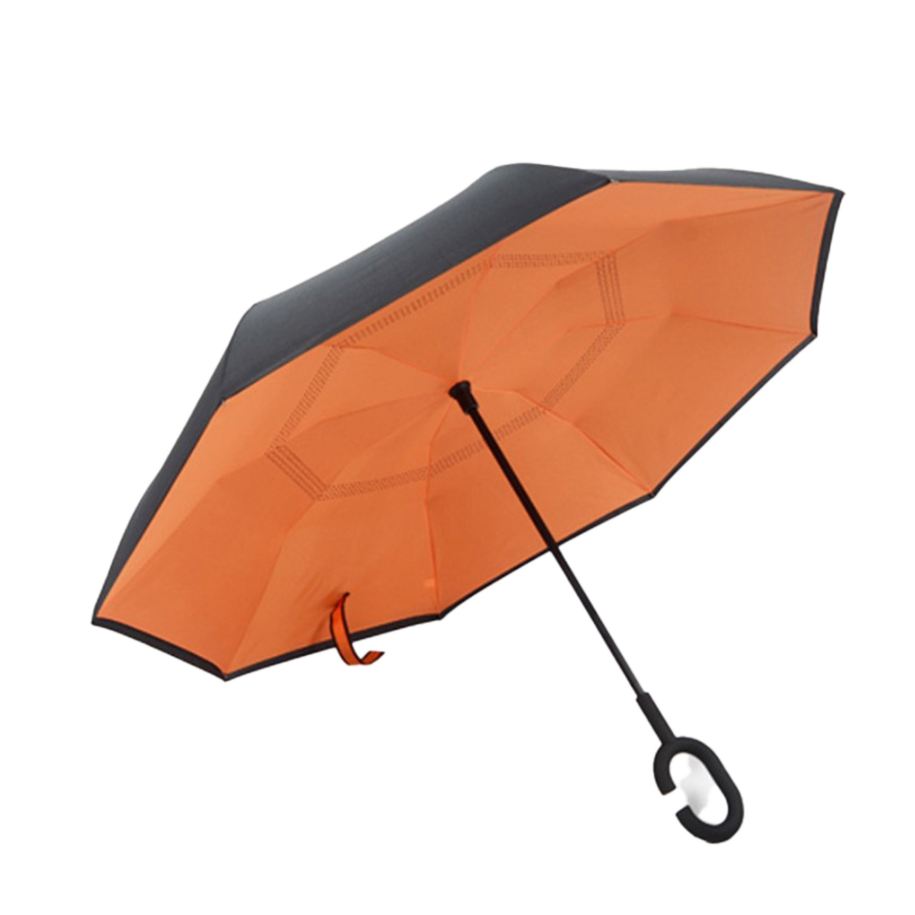 48" Arc Two-Tone Inverted Reverse Umbrella 1
