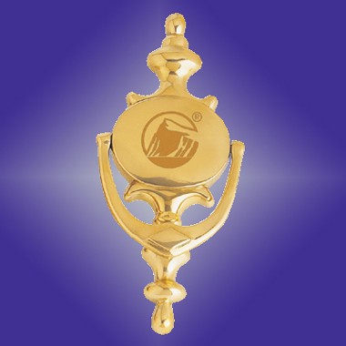 Solid Brass Oval Door Knocker 1