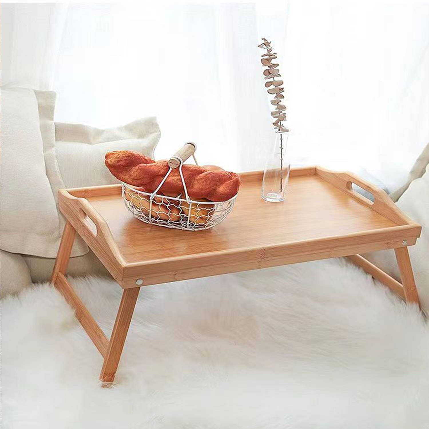 Wooden Multifunctional Mini Home Folding Table 1